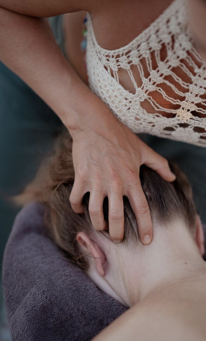 Kopfmassage