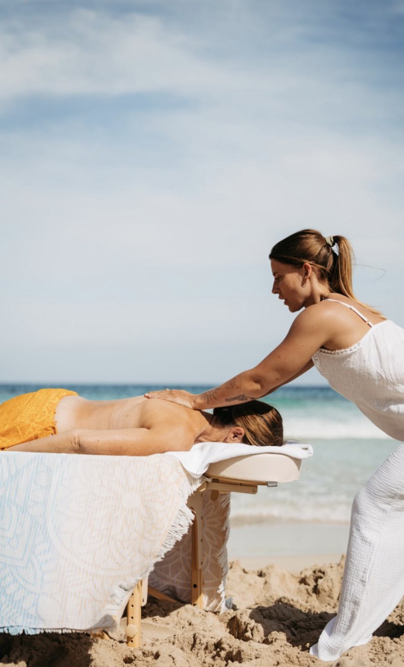 Massage am Strand